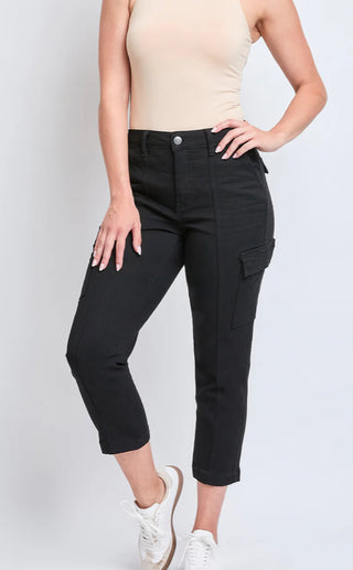 YMI High Rise Comfort Stretch Straight Leg Crop