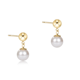 Enewton Classic 8mm Ball Drop Stud Pearl