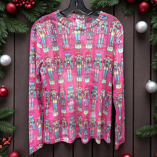 Nutcracker Mesh Top