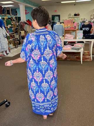 Clear Blue Sky Maxi Dress