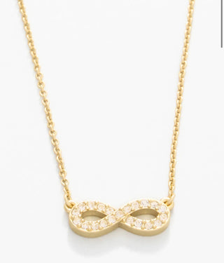 Spartina Necklace 18" Eternally Grateful/Infinity Gold