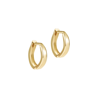 Enewton Huggie Gold 0.5" Earring