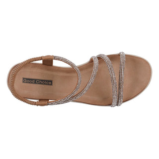 Emory Embellished Wedge Sandals