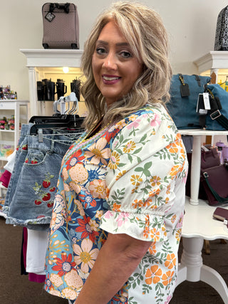 Artfully Yours Embroidered Top