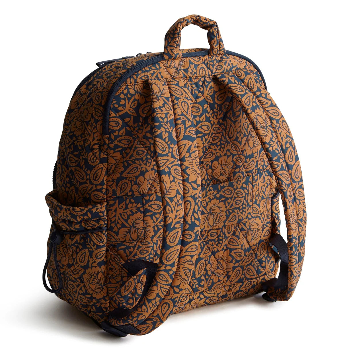 Vera Bradley Bancroft Backpack Lotus Montage Roasted Pecan