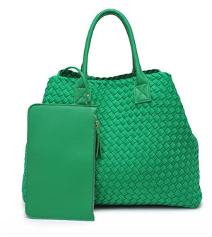 Ithaca Woven Neoprene Handbag