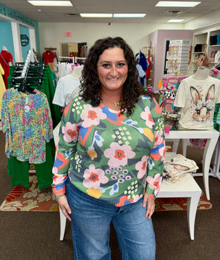 Counting Petals Sweater