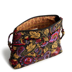 Vera Bradley Original Hipster Midnight Garden Paisley