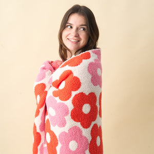 Cozy Dreams Luxe Blanket Love Bug Floral