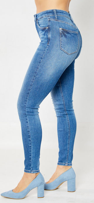 Judy Blue HW Tummy Control Classic Skinny Jean