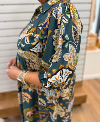 Enchanted Garden Midi Dress