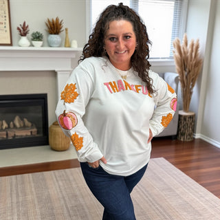 Thankful Chenille Sweatshirt