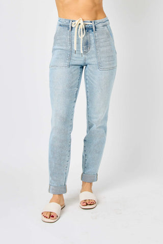 Judy Blue HW Vintage Double Cuff Jogger