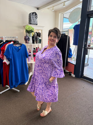 Dear Scarlett Lizzy Sunday Lilac Dress