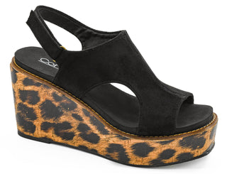 Corkys Freddie Black Faux Suede