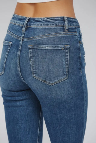 Mica Super High Straight Leg Jean