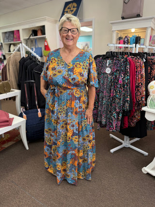 She's Blooming Maxi Dress