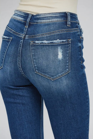 Mica Mid-Rise Straight Leg W/ Cuff Jean
