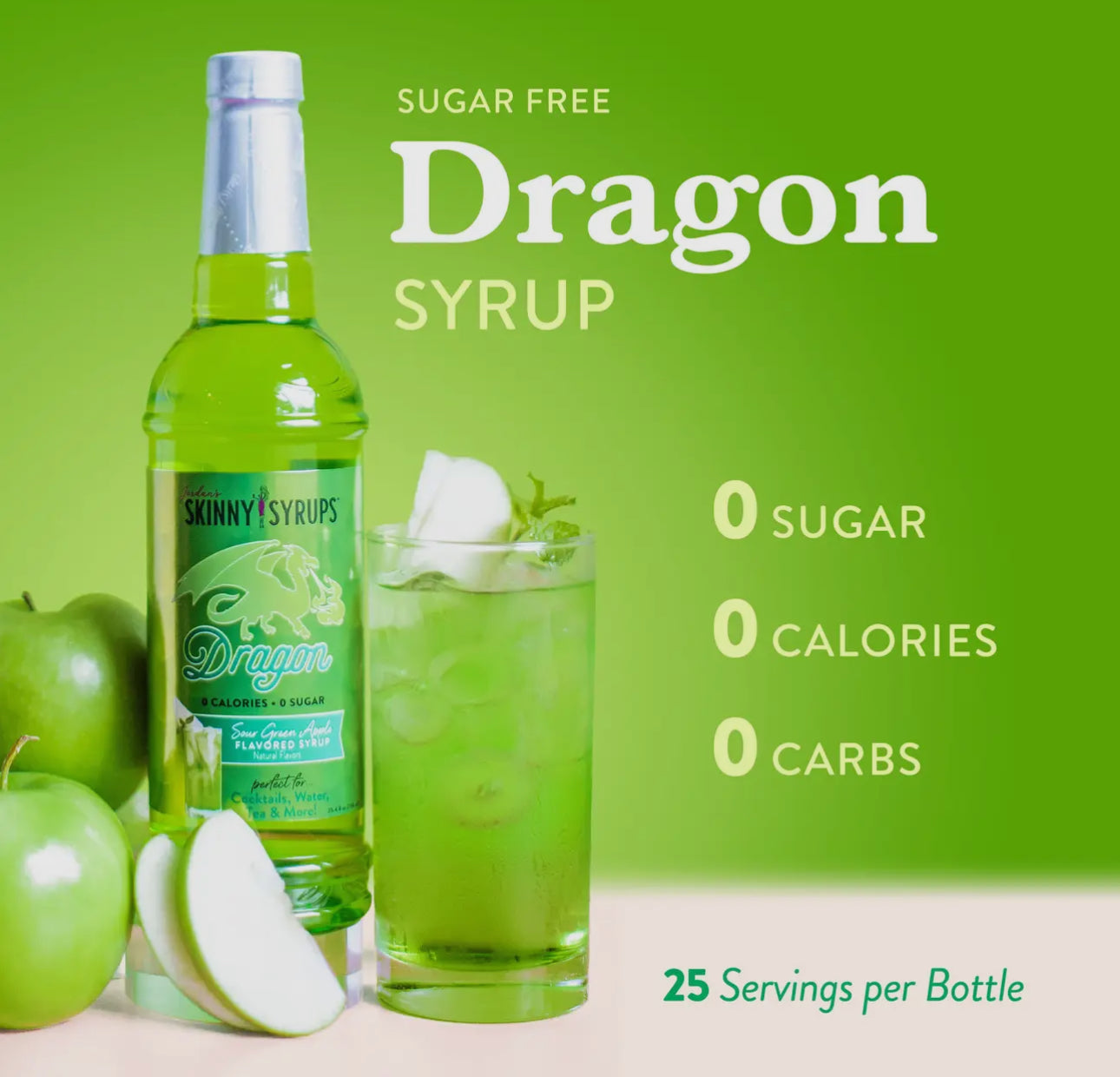 Skinny Mix Sugar Free Sour Dragon Syrup