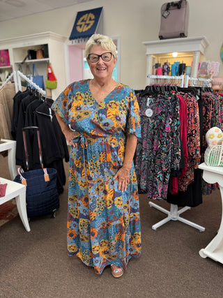 She's Blooming Maxi Dress
