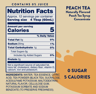 Skinny Mix Sugar Free Peach Tea
