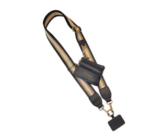 Clip & Go Stripe Strap With Pouch