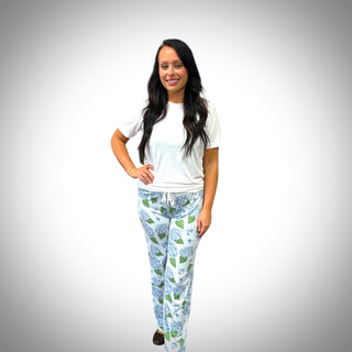 Hydrangea Sleep Pants