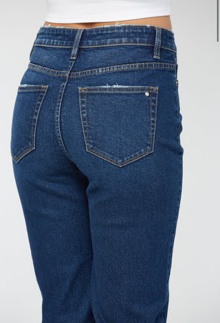 Mica Super High Wedge Straight leg