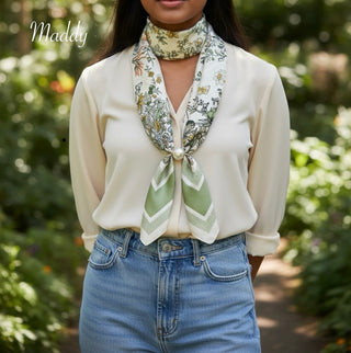 Scarf Magnetic Pearl Necklace/Bracelet