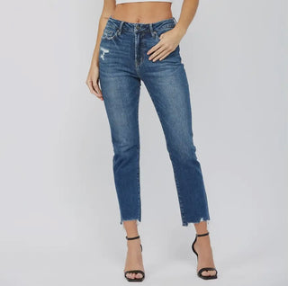 Mica Super High Straight Leg Jean