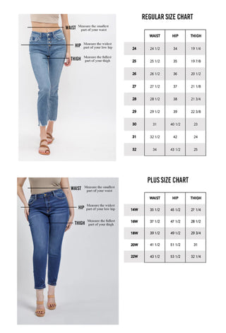 Mica High Rise Crop Flare Uneven Hem