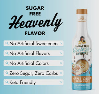 Miss Mary's Apple Crisp Sugar Free Sinless Syrup