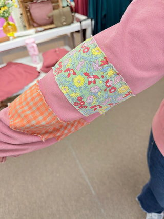 Patchwork Sweetheart Top