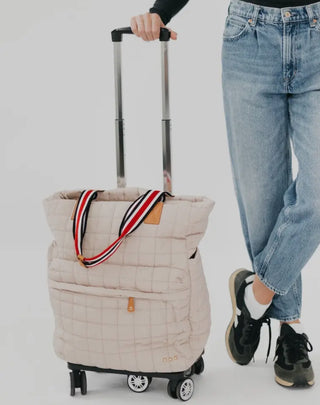 Tenley Quilted Tote Roller Bag