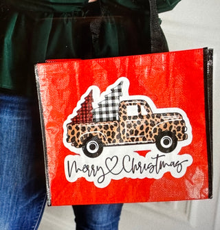 Christmas Truck Gift Bag