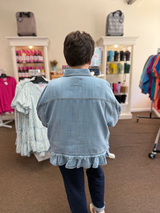 Frill Seeker Chambray Shirt