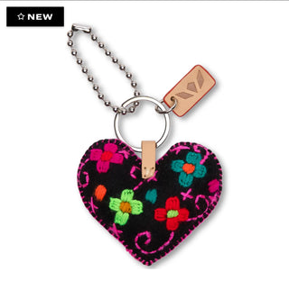 Consuela Charm Corazon Grande Black