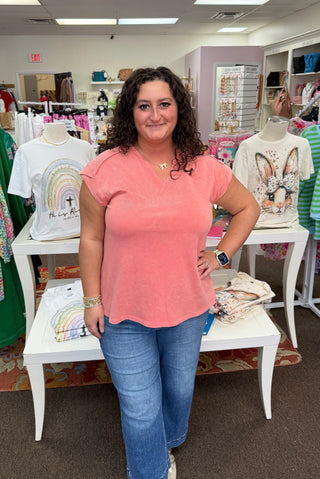 Coral Daydream Top