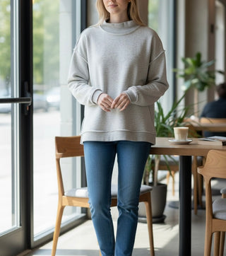 Big Chill Mock Neck Sweatshirt