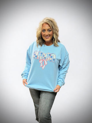 Patchwork Amen Sweatshirt