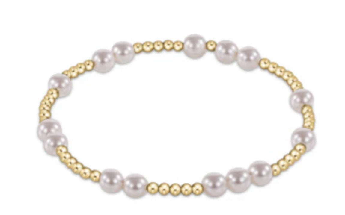 Enewton Hope Unwritten 5mm Bead Bracelet Pearl