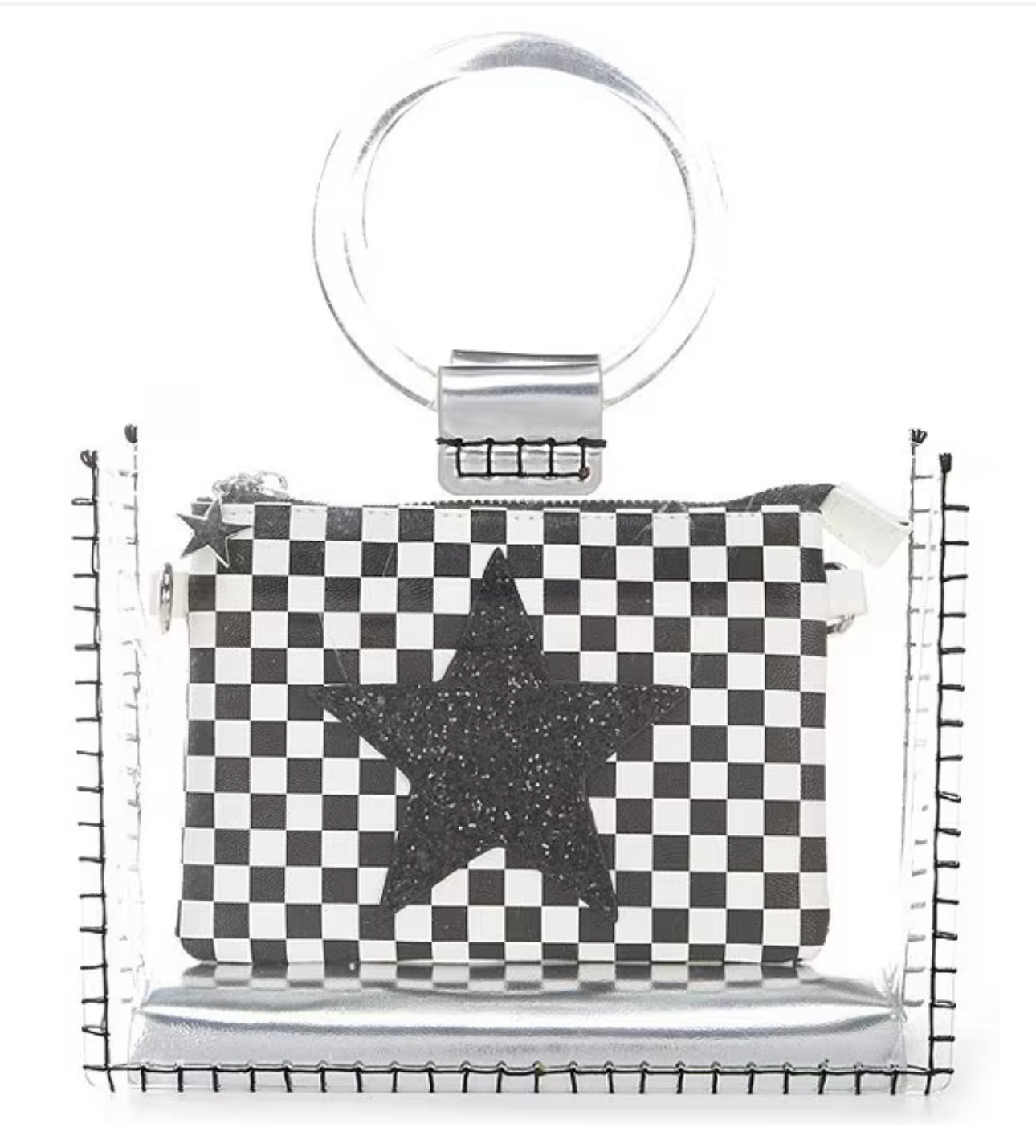 Vintage Havana Mini Molly Checkered Bag