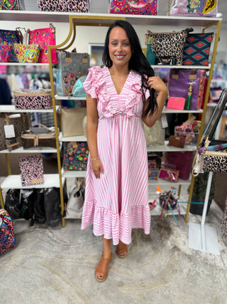 For The Love Of Stripes Dress
