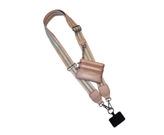 Clip & Go Stripe Strap With Pouch