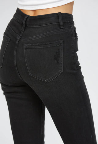 Mica High Rise Crop Flare