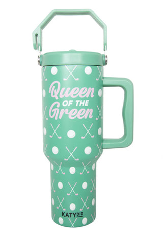 Queen Of The Green Golf 38oz Tumbler With Lid