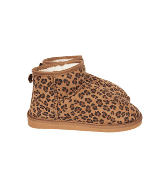 Leopard Mini Ankle Boots