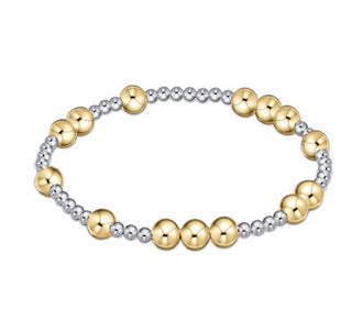 Enewton Extends Hope Unwritten 6MM Bead Bracelet Mixed Metal