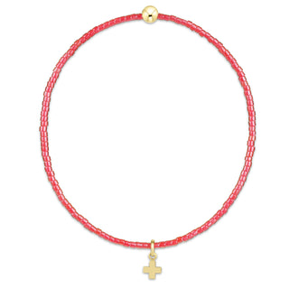 Enewton Hope Classic Signature Cross Gold Charm - Sherbert