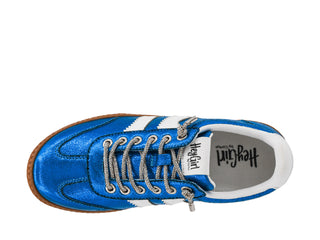 Corkys Heads Up Blue Metallic Sneaker